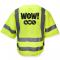 Radians SV83 Standard Type R Class 3 Green Mesh Vest with WOW Logo